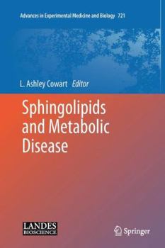 Hardcover Sphingolipids and Metabolic Disease Book