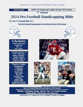 Paperback 2024 Pro Football Handicapping Bible Book
