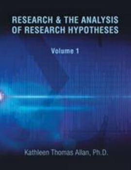 Paperback Research & the Analysis of Research Hypotheses Book
