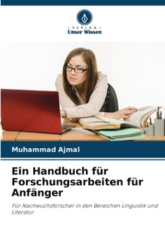 Paperback Ein Handbuch für Forschungsarbeiten für Anfänger [German] Book