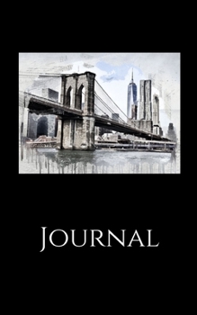 Journal: Brooklyn Bridge; 100 sheets/200 pages; 5" x 8"