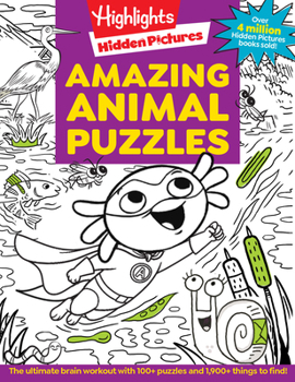 Paperback Amazing Animal Puzzles Book