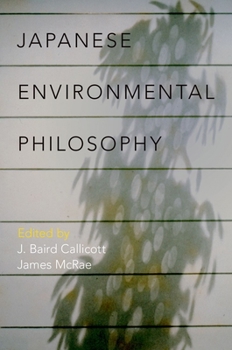 Paperback Japanese Environmental Philosophy Book