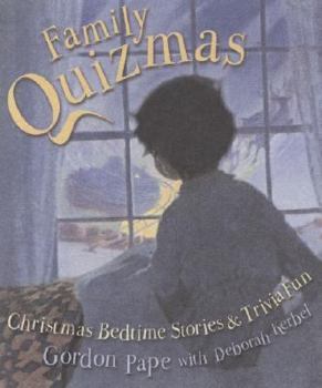 Paperback Family Quizmas: Christmas Bedtime Stories and Trivia Fun Book
