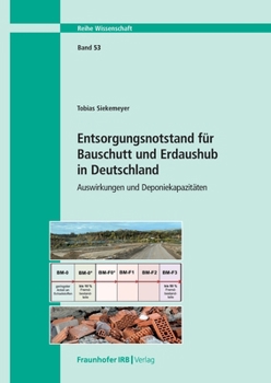 Paperback Entsorgungsnotstand für Bauschutt und Erdaushub [German] Book