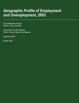 Paperback Geographic Profile of Employment and Unemployment, 2003 Book