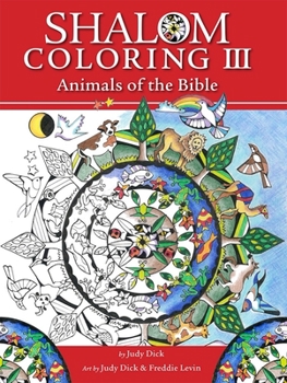 Paperback Shalom Coloring: Animals of the Bible Book