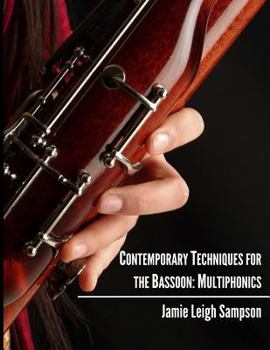 Paperback Contemporary Techniques for the Bassoon: Multiphonics Book