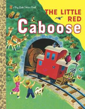 Hardcover The Little Red Caboose Hardcover Little Golden Book