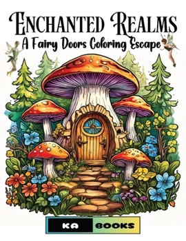 Enchanted Realms: A Fairy Doors Coloring Escape: Great for All Ages, Providing Hours of Entertainment and Enchantment