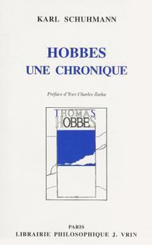 Paperback Hobbes Une Chronique [French] Book