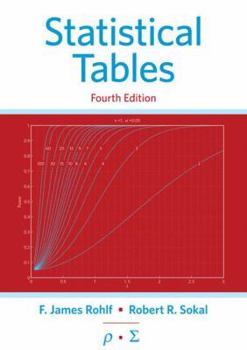 Paperback Statistical Tables Book