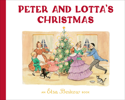 Hardcover Peter and Lotta's Christmas Book