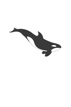 Orca Whale Notebook: Killer Whale Gift / 6x9 Inches / 120 Sites / Ruled Paper