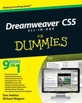 Paperback Dreamweaver CS5 All-In-One for Dummies Book