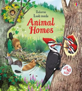 Look Inside Animal Homes - Book  of the Usborne Look Inside