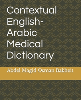 Paperback Contextual English-Arabic Medical Dictionary Book