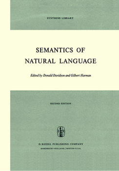 Semantics of Natural Language (Synthese Library (Paperback))