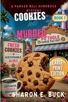 Paperback Cookies and Murder - LARGE PRINT Book