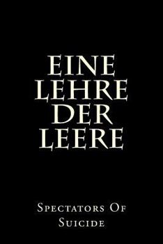 Paperback Eine Lehre der Leere [German] Book