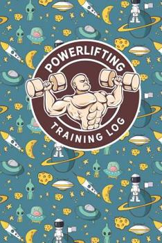Paperback Powerlifting Training Log Book