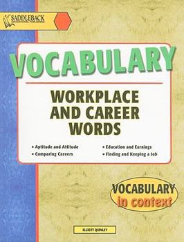 Paperback Workplace and Career Words Book