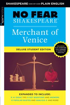 Paperback Merchant of Venice: No Fear Shakespeare Deluxe Student Edition: Volume 5 Book