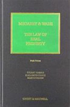 Hardcover Megarry & Wade: The Law of Real Property Book