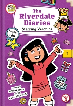 Hardcover Starring Veronica: A Graphic Novel (the Riverdale Diaries #2) (Archie) Book