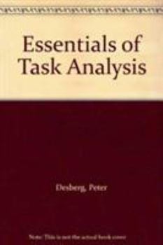 Paperback Essentials of Task Analysis Book