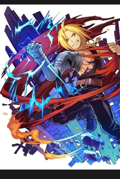 Journal: Fullmetal Alchemist Soft Glossy Cover Journal Lined Pages Book 6 x 9 Inches 110 Pages