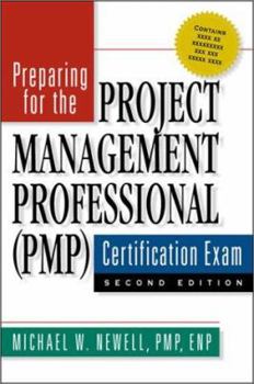 Paperback Preparing for the Project Management Pmp (R) Certification Exam Book