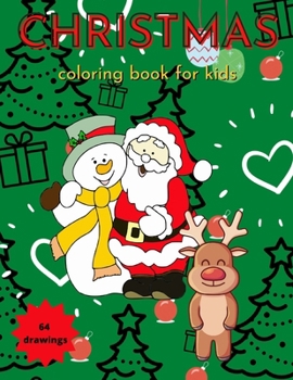 Paperback Christmas: coloring book for kids [Italian] Book