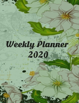 Weekly Planner 2020: 8.5x11 Inch Size Simple Two Page Spread For Staying on Track, Includes Pages for Important Dates And Notes