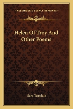 Helen of Troy and Other Poems