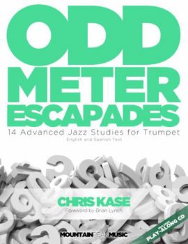 Spiral-bound Odd Meter Escapades for Trumpet Book