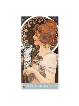 Paperback Alphonse Mucha (Planner 2022) Book