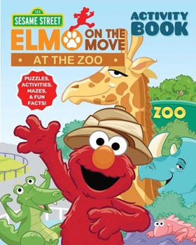 Paperback Sesame Street at the Zoo Book