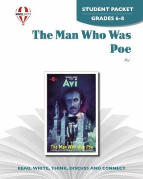 Paperback The Man Who Was Poe - Student Packet by Novel Units Book