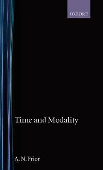 Hardcover Time and Modality Book