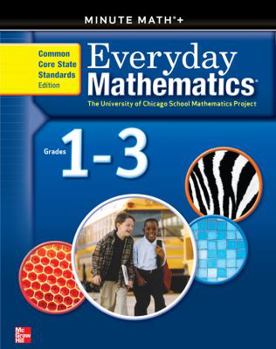 Spiral-bound Everyday Mathematics, Grades 1-3, Minute Math+(r) Book