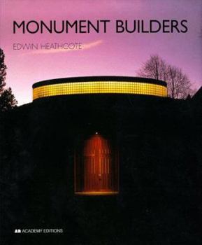 Hardcover Monument Builders: Modern Architecture and Death Book