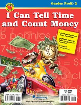 Paperback I Can Tell Time and Count Money Book