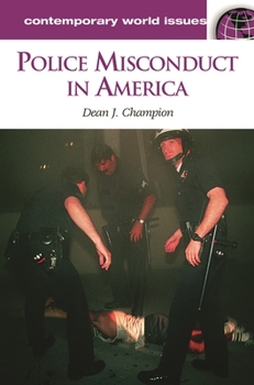 Hardcover Police Misconduct in America: A Reference Handbook Book