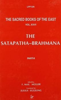 Hardcover Satapatha Brahmana vol 26. The Sacred Books of the East Book