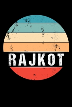 Paperback Rajkot: 100 Pages 6 'x 9' - Travel Journal or Notebook Book