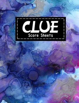 Paperback Clue Score Sheets: Clue Scoring Game Record Book