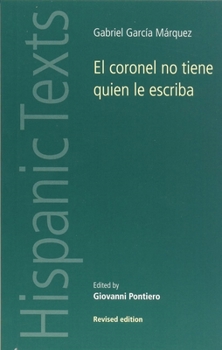 Paperback El Coronel No Tiene Quien Le Escriba Book