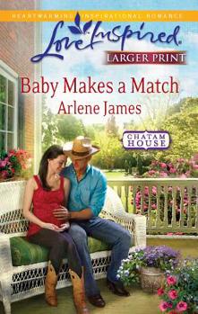 Mass Market Paperback Baby Makes a Match [Large Print] Book