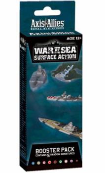 Game War at Sea: Surface Action: An Axis & Allies Naval Miniatures Booster Expansion Book